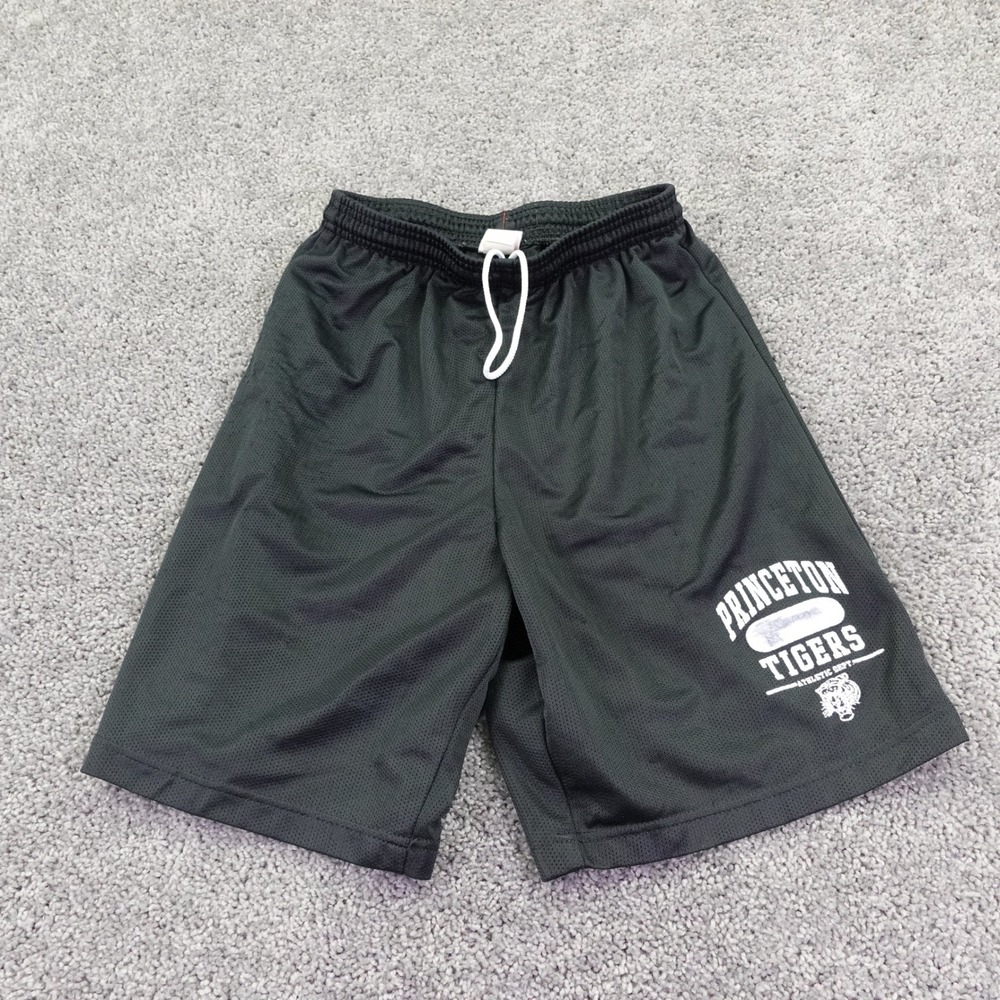 A4 Mesh Shorts Mens Medium Black Princeton Tigers Athletic Dept Gym Sport